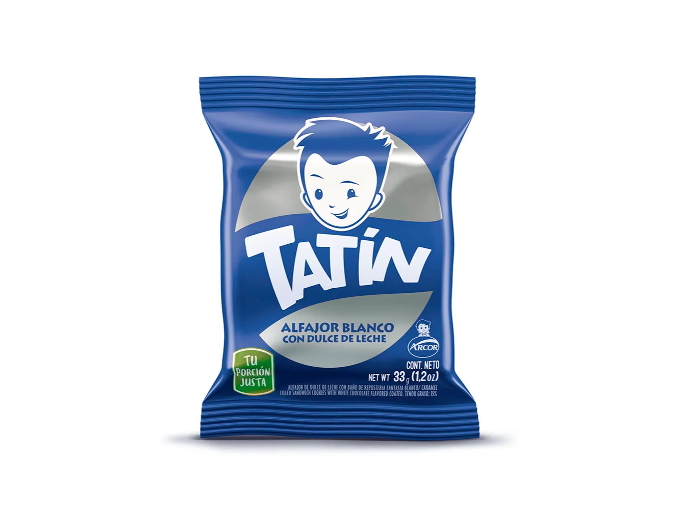 ALFAJOR TATIN BLANCO SIMPLE 33G