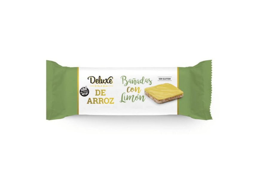 Galletas de Arroz DELUXE 115gr Limon Sin Gluten