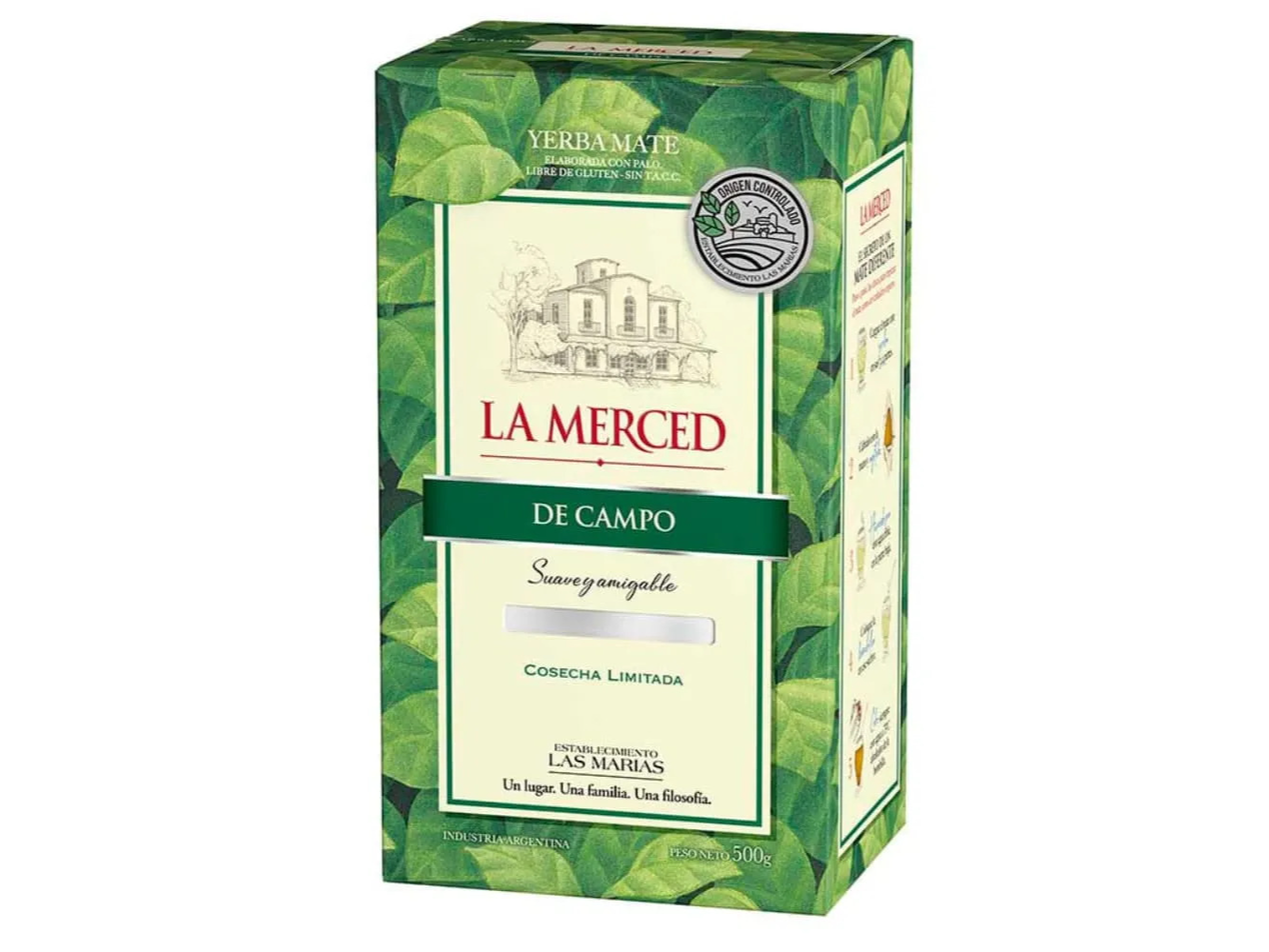 YERBA MATE LA MERCED DE CAMPO 500GR