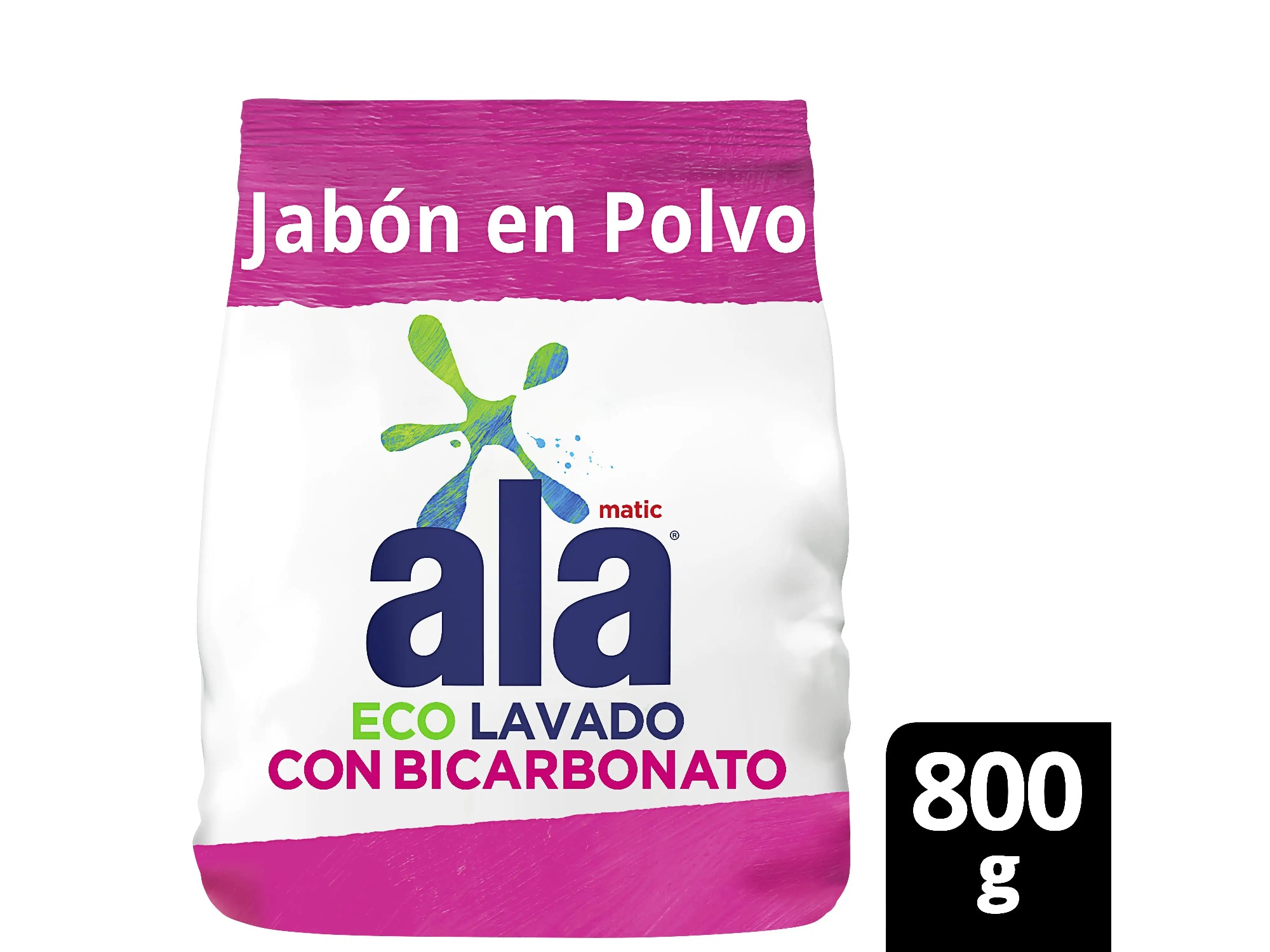 Jabon en Polvo ALA Lavado a Mano con Bicarbonato 800g