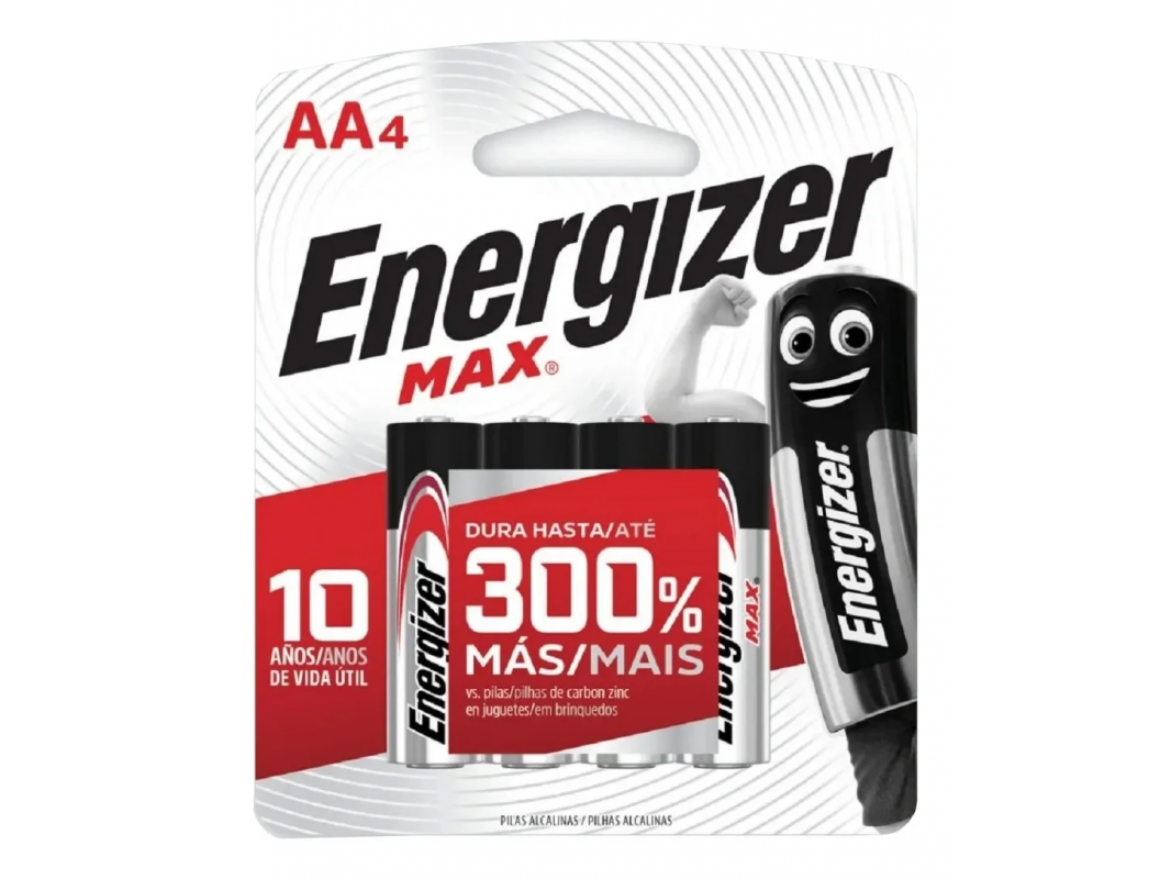 PILAS ENERGIZER MAX AA X4