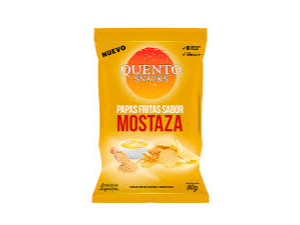Papas fritas QUENTO Mostaza 82g