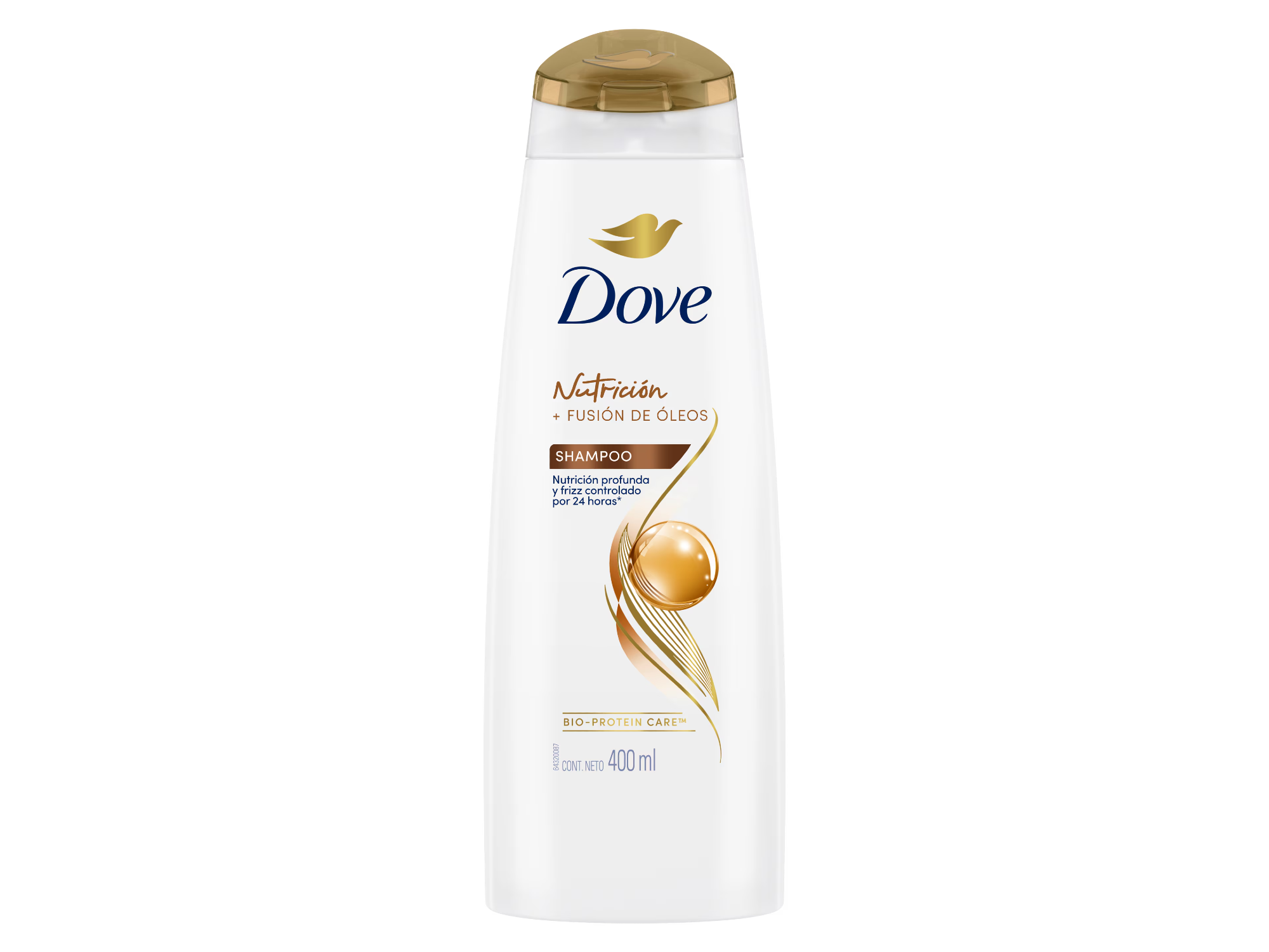 Shampoo DOVE Nutricion + Fusion de Oleos 400ml