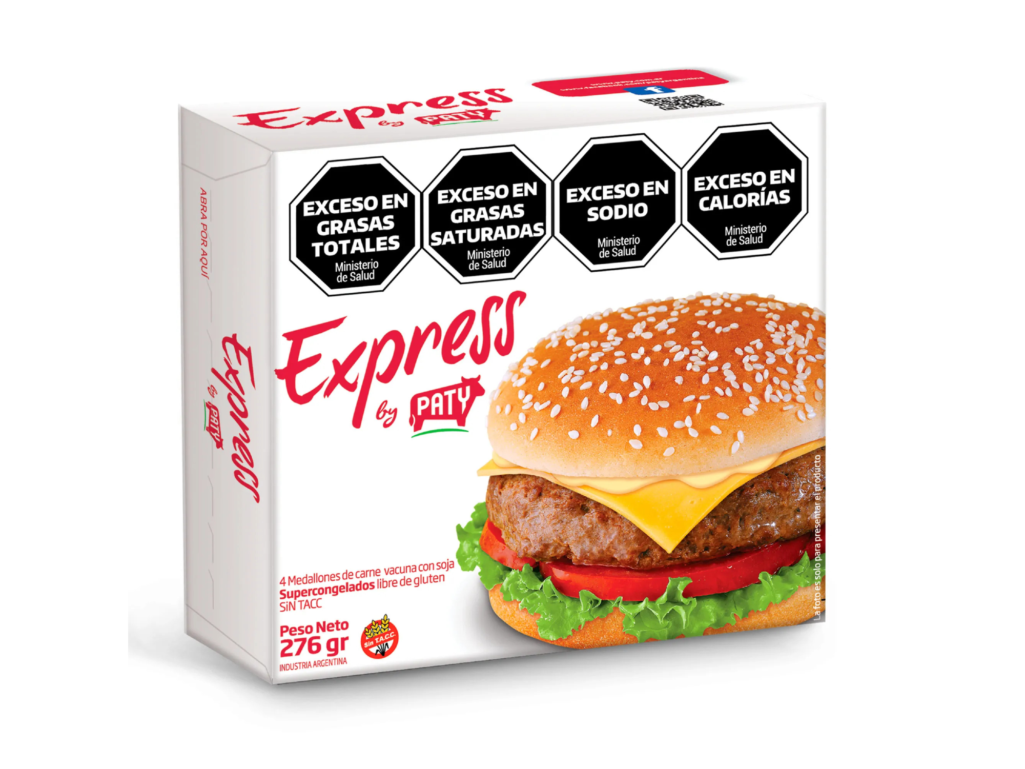 Hamburguesa Paty EXPRESS x 4u