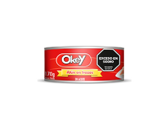 ATUN EN TROZOS OKEY ACEITE 170GR