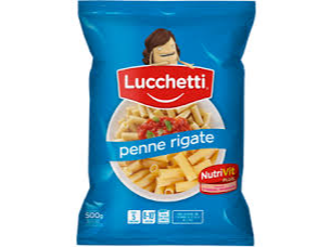 Fideo Lucchetti Penne Rigate 500g