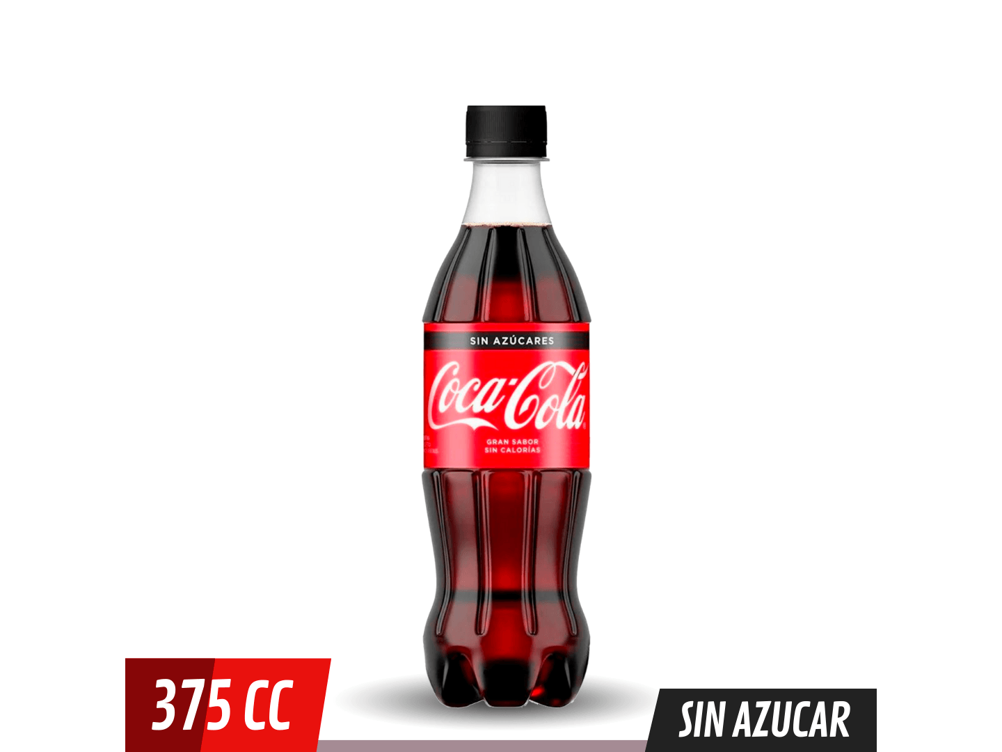 Gaseosa Coca Cola Zero 375ml