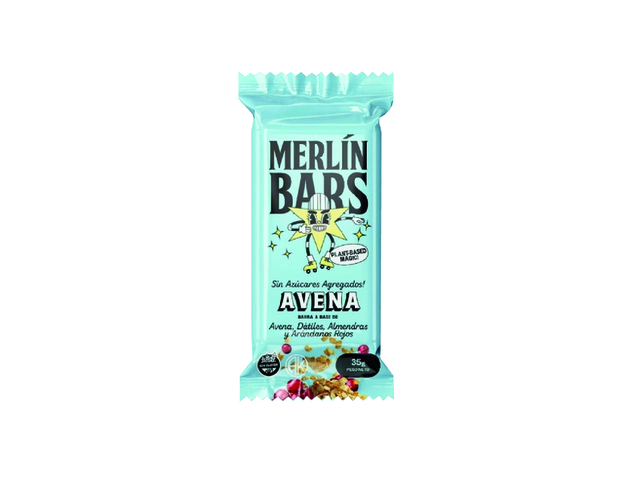 Barritas Merlín Bars 35gr Avena