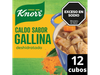 Caldo Knorr Sabor Gallina 12 cubos