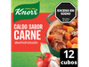 Caldo Knorr Sabor Carne 12 cubos