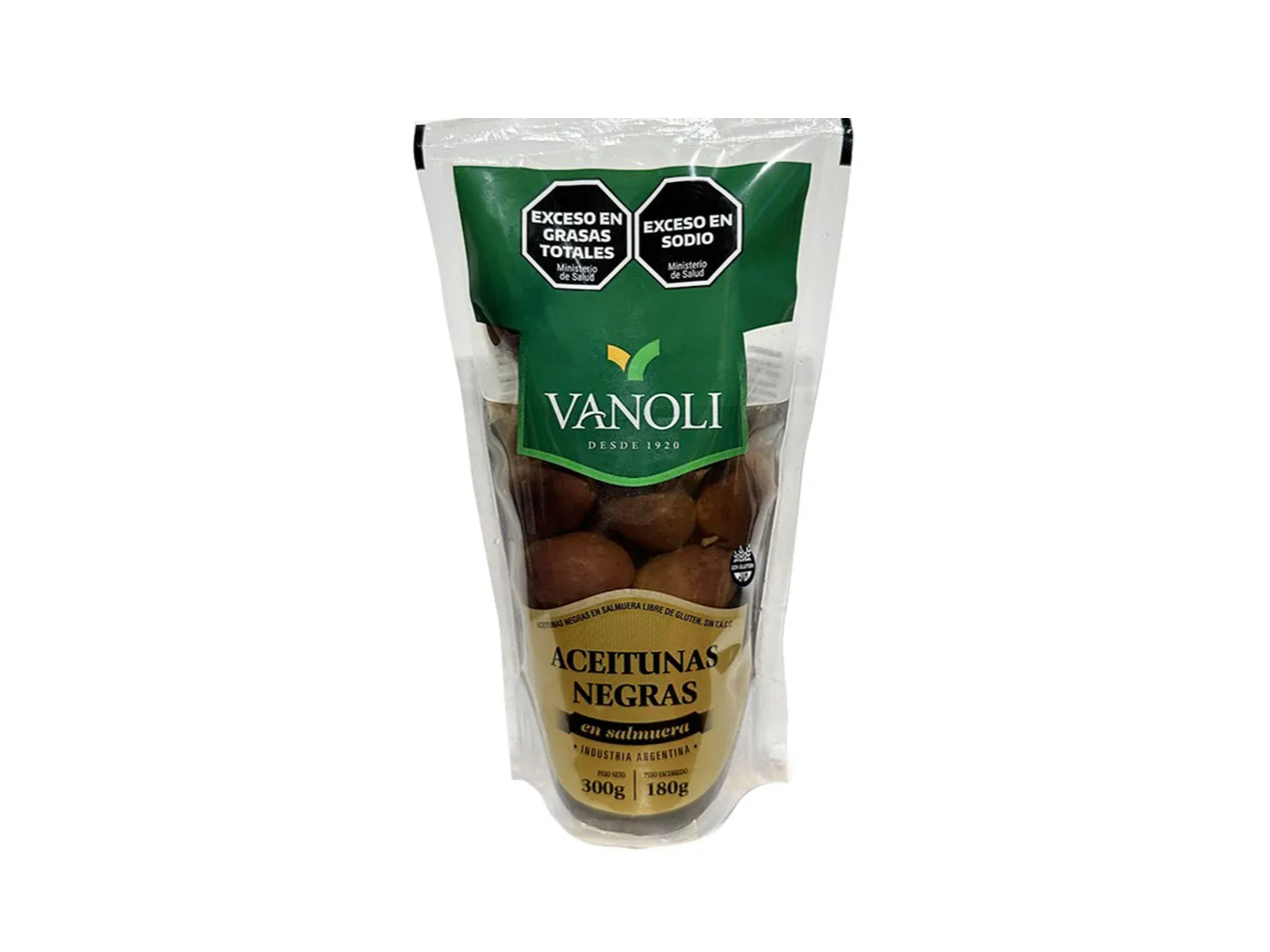 ACEITUNAS NEGRAS DP 180G/300G VANOLI de SUPER 21