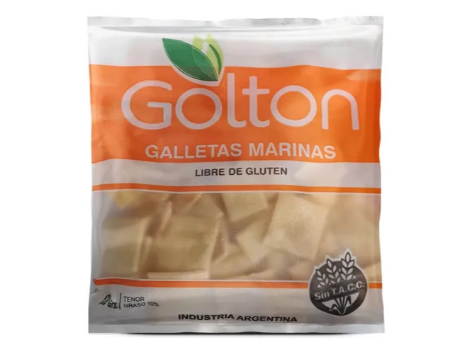 Galletas GOLTON Sin Gluten 120gr Tradicional