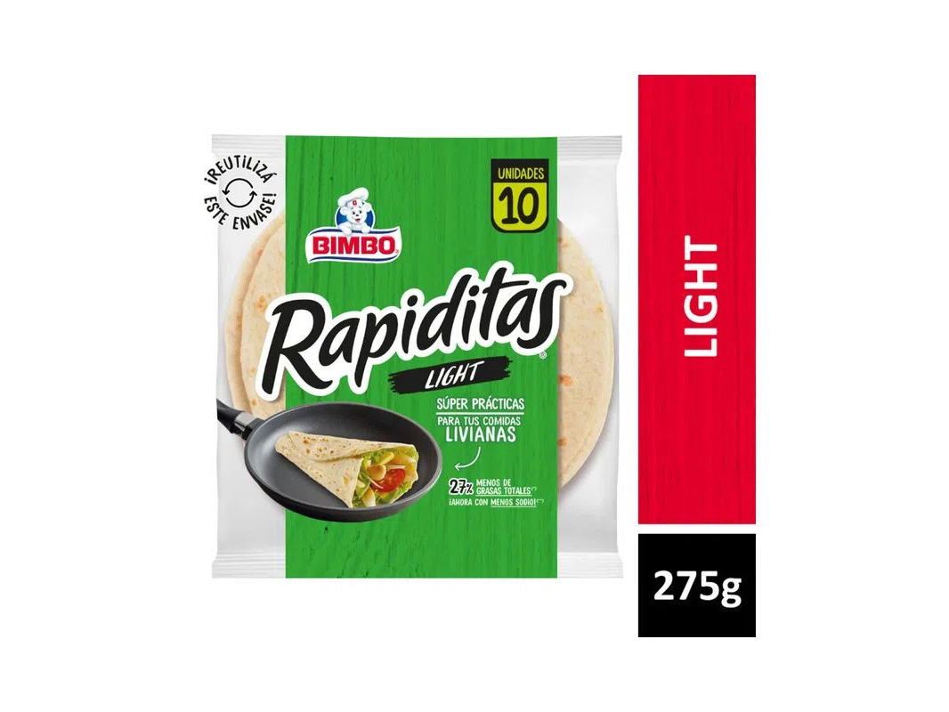 Rapiditas BIMBO x8 light 8p 275g