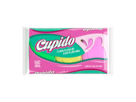 Jabon p/mano CUPIDO 3x90gr Tricolor