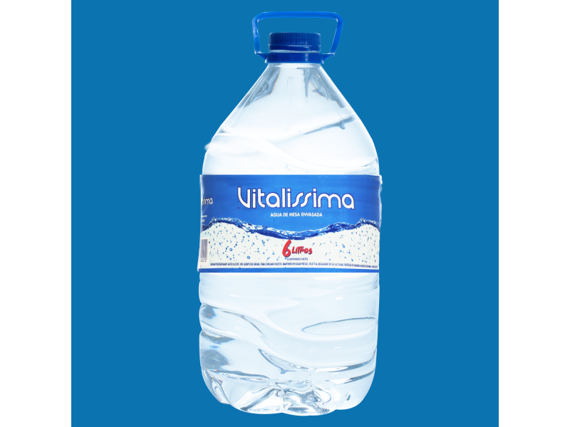 Bidon Agua Vitalissima 6L