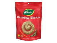Pimienta blanca molida ALICANTE 25g sin tacc