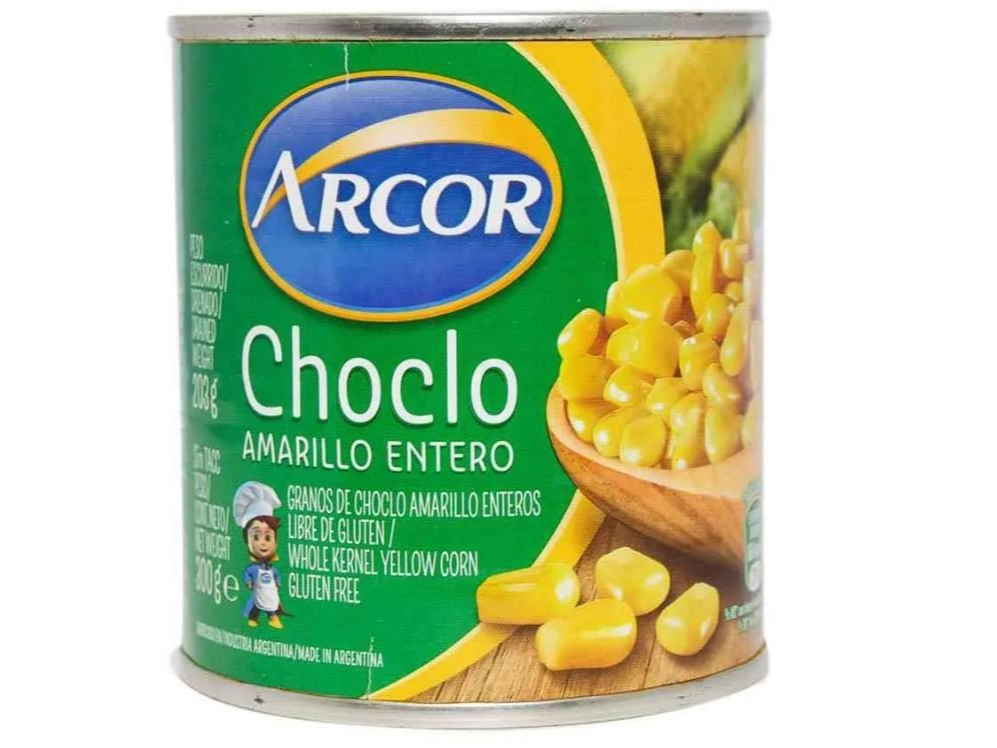 Choclo Amarillo Entero ARCOR 300gr