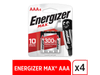 PILAS ENERGIZER MAX AAA X4
