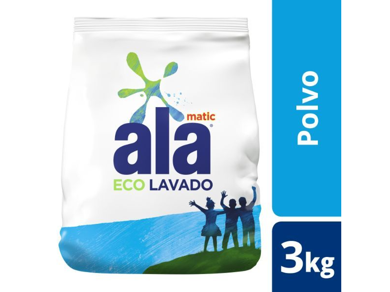 Jabon en Polvo ALA Lavado a Mano 3Kg