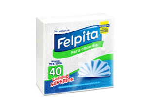 Servilleta FELPITA x40u