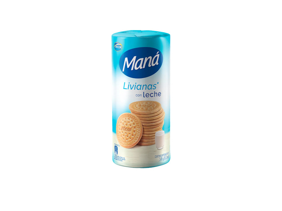 Galletas MANA 136gr Leche