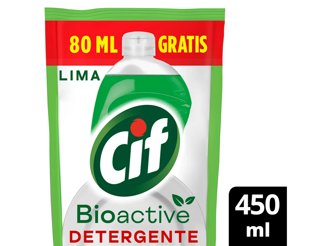 Detergente Cif 450ml DOY PACK Lima
