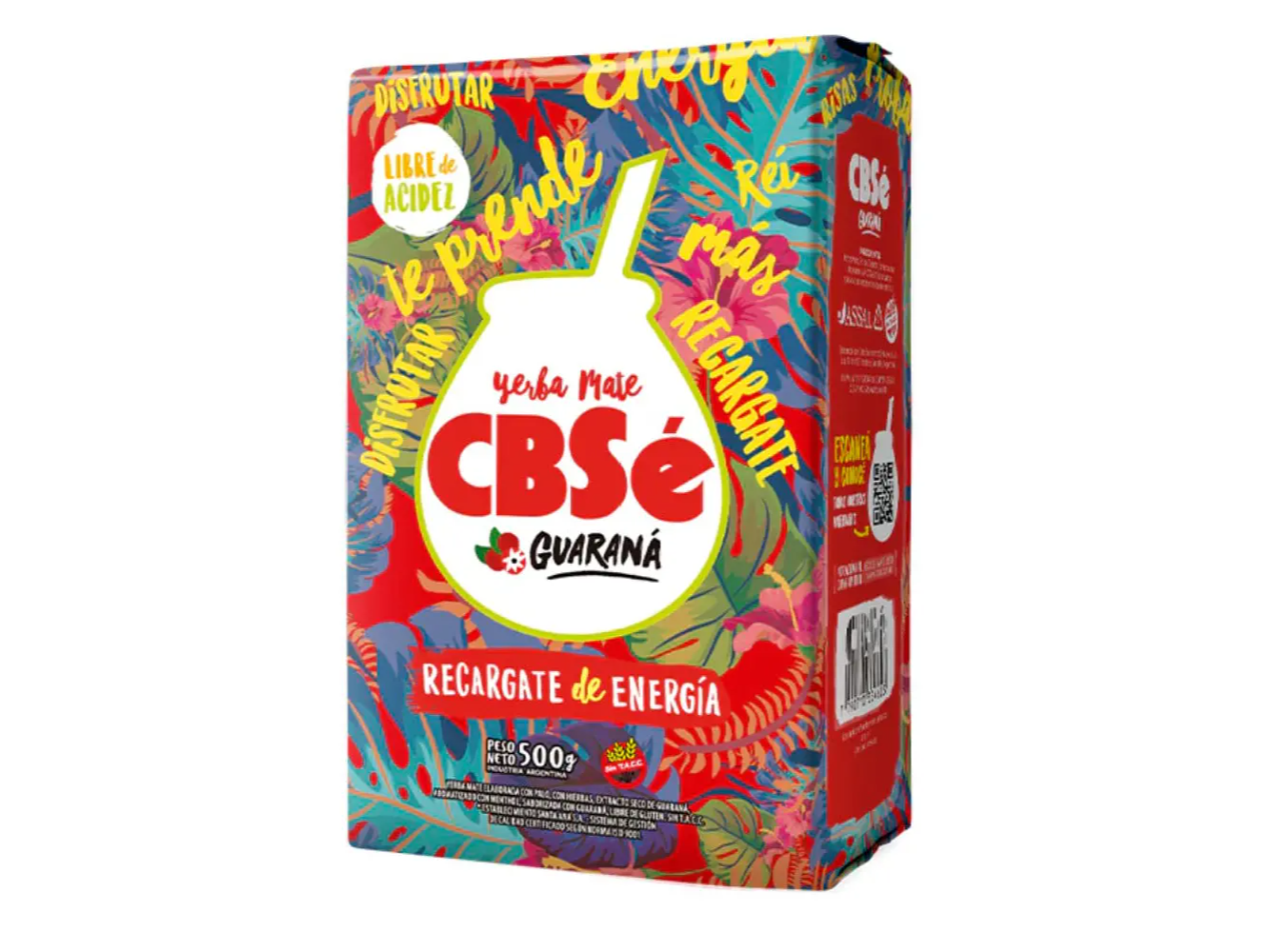 Yerba Mate CBSE 500gr Guarana