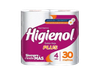 Papel Higienico HIGIENOL Doble Hoja Plus 4x30mts