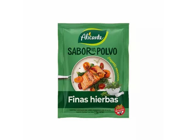 Saborizador en polvo ALICANTE 7.5gr Finas Hierbas
