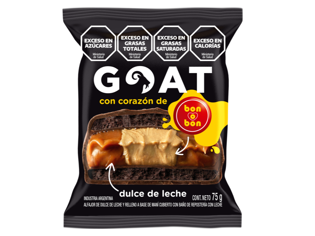 Alfajor GOAT Negro 75gr