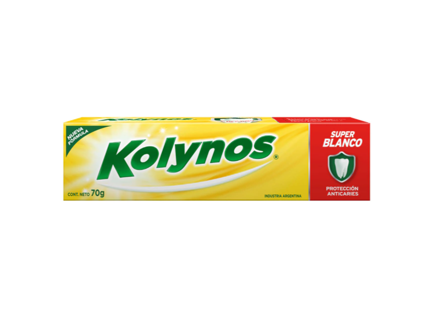Dentrifico KOLYNOS Super Blanco 70gr