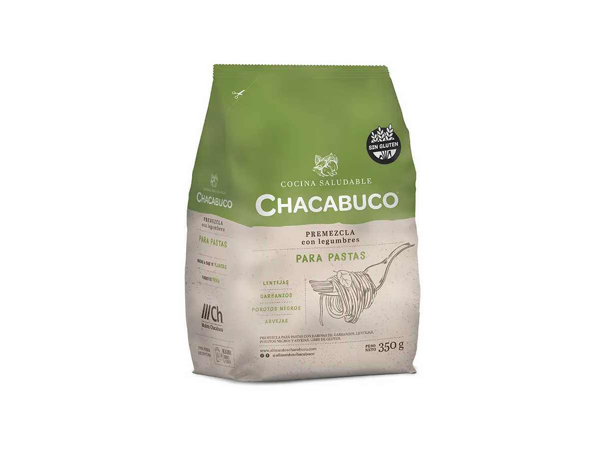 Harina CHACABUCO Pastas 350gr SIN TACC