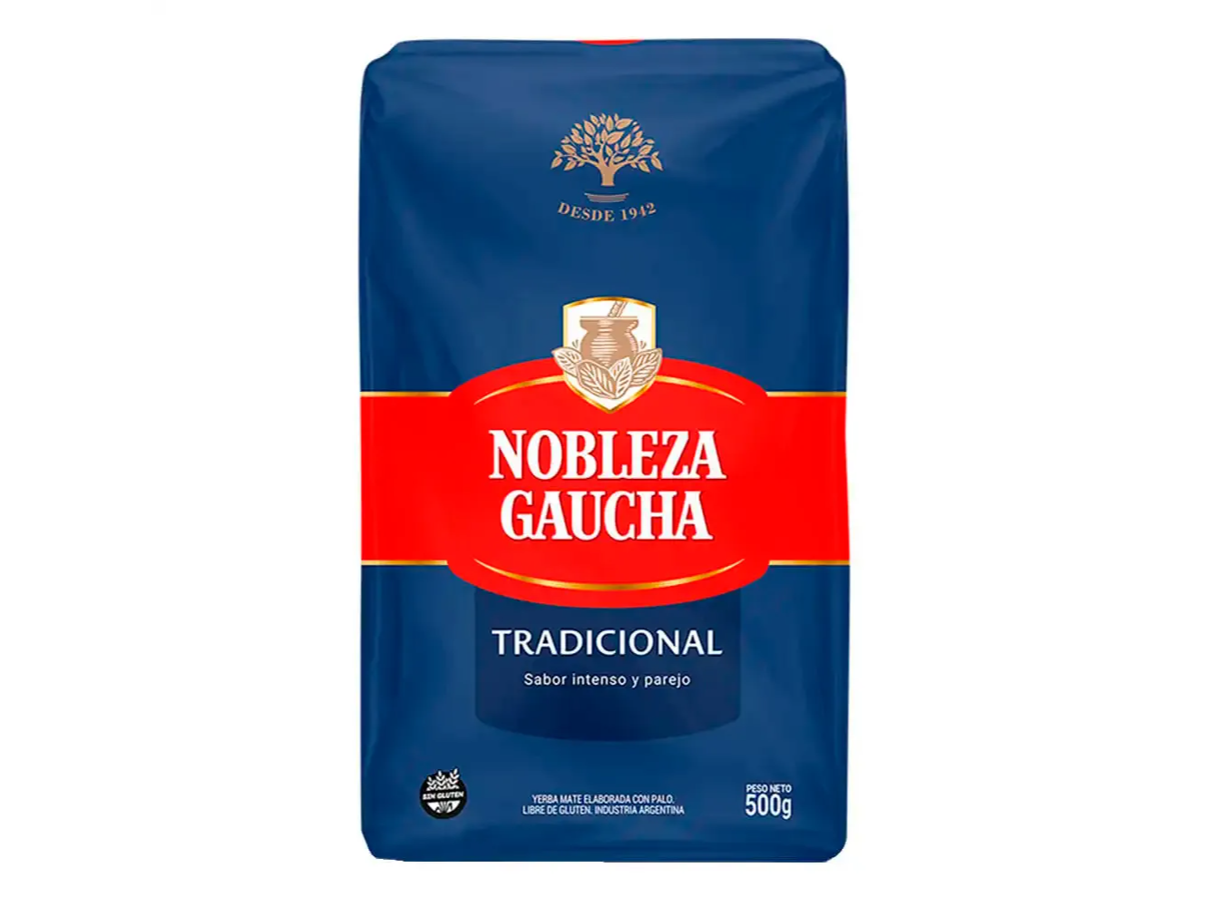 Yerba Mate Nobleza Gaucha Tradicional 500gr
