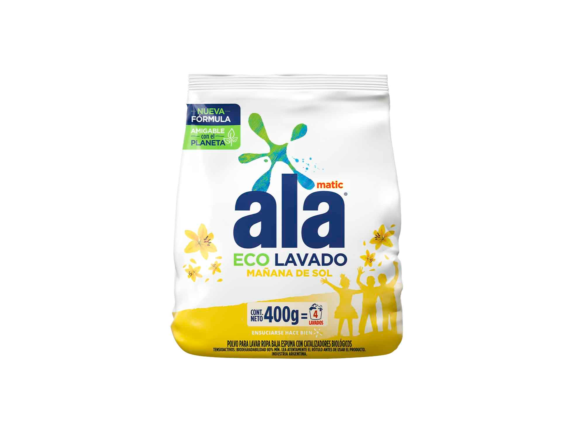 Jabon en Polvo ALA Matic Sol 400gr