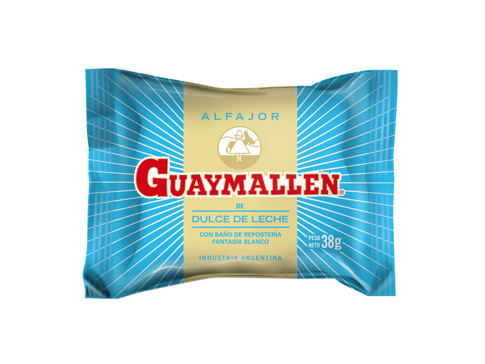 Alfajor GUAYMALLEN Blanco Simple 38gr