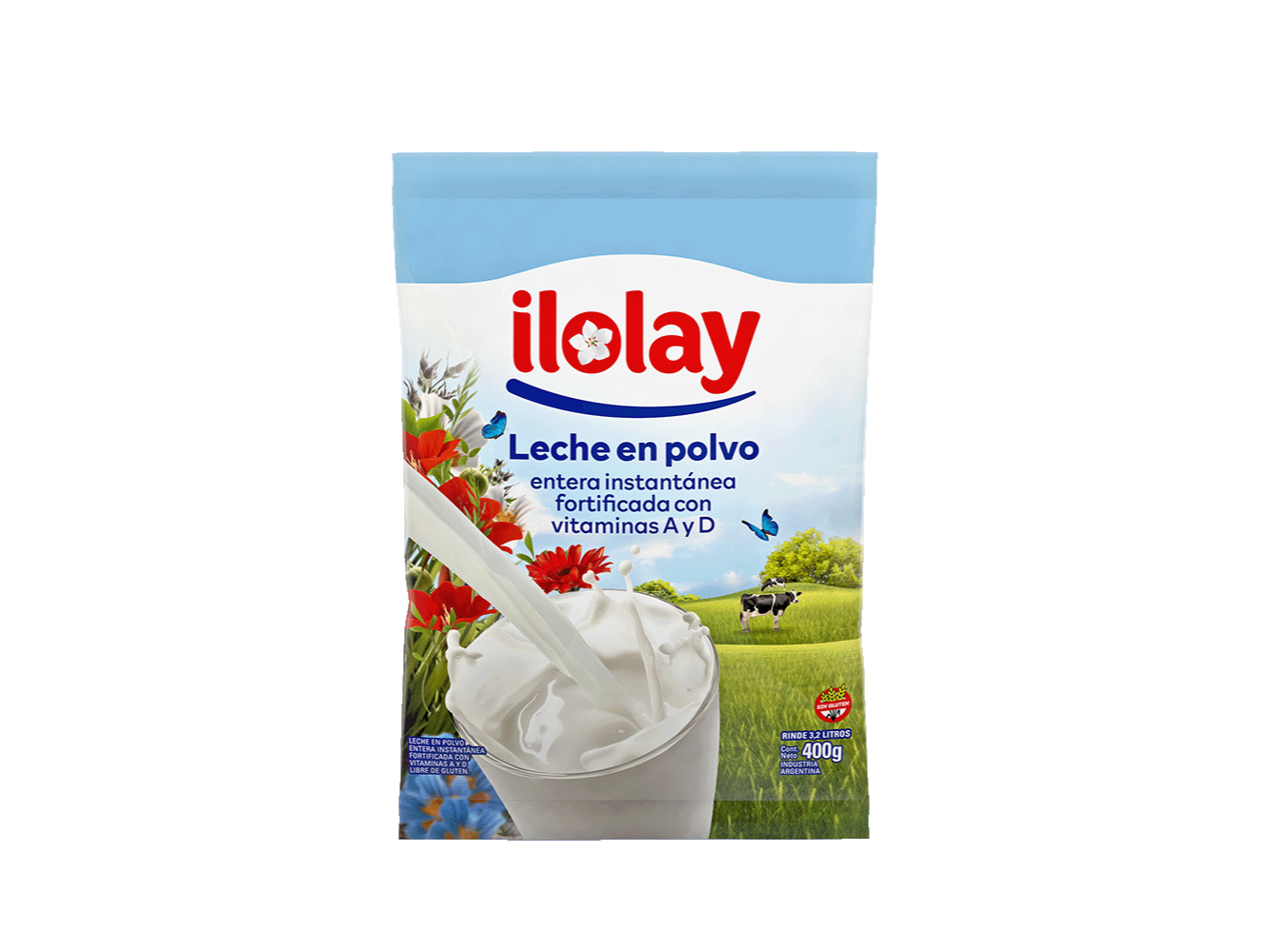 Leche en Polvo ILOLAY 400gr Entera