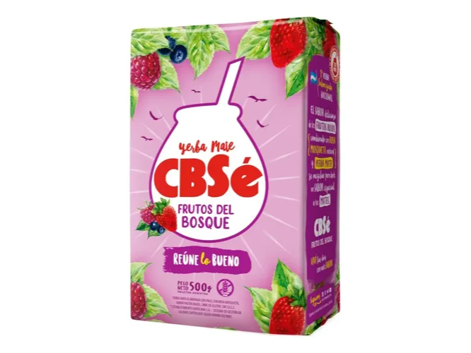 Yerba CBSE 500gr Frutos del Bosque