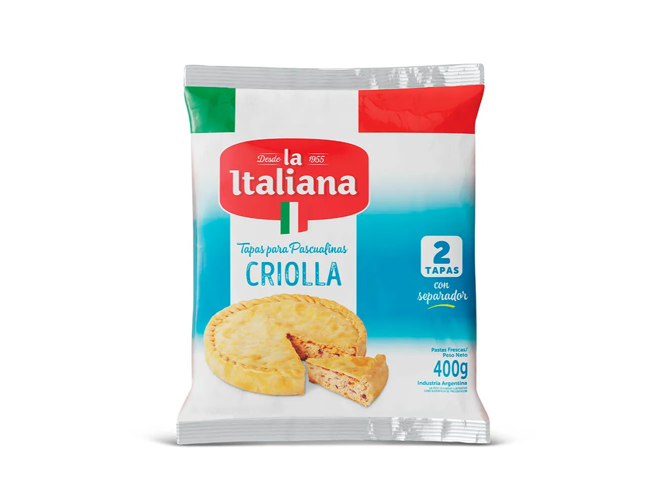 Pascualina LA ITALIANA 400gr Criolla