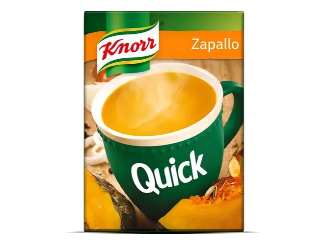 Sopa QUICK KNORR Zapallo