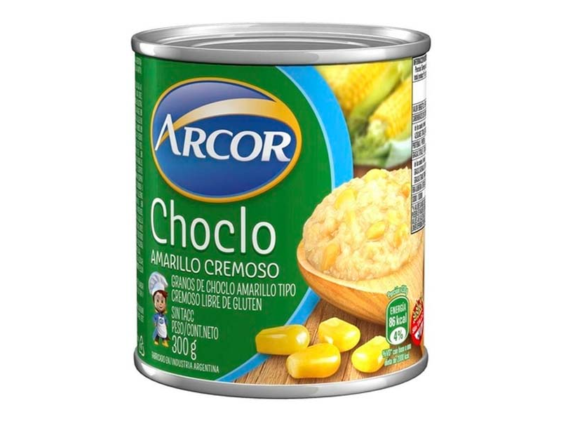Choclo Amarillo Cremoso ARCOR 300gr