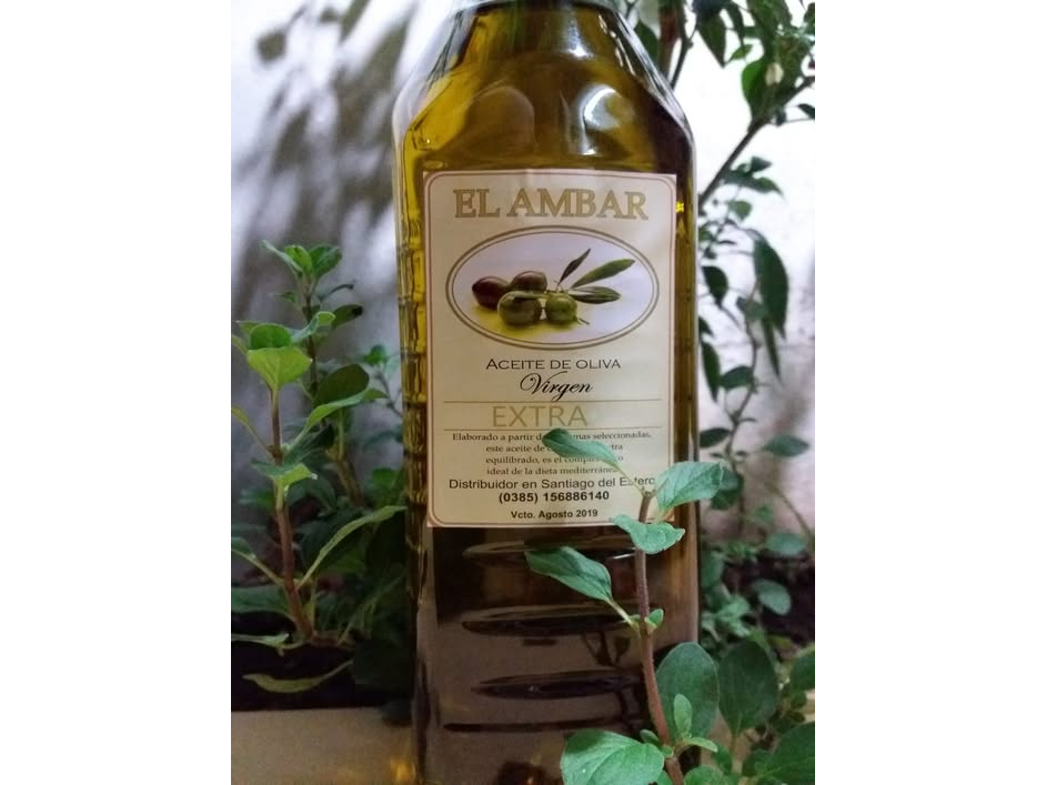 Aceite de Oliva EL AMBAR 1L Extra Virgen