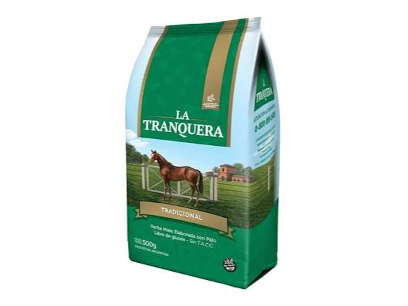 Yerba Mate LA TRANQUERA 500gr Tradicional