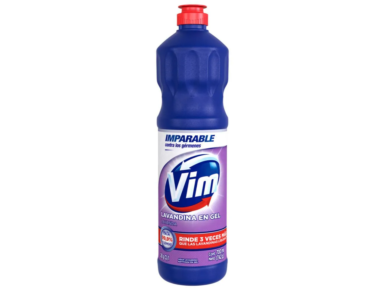Lavandina VIM Gel 700ml Lavanda