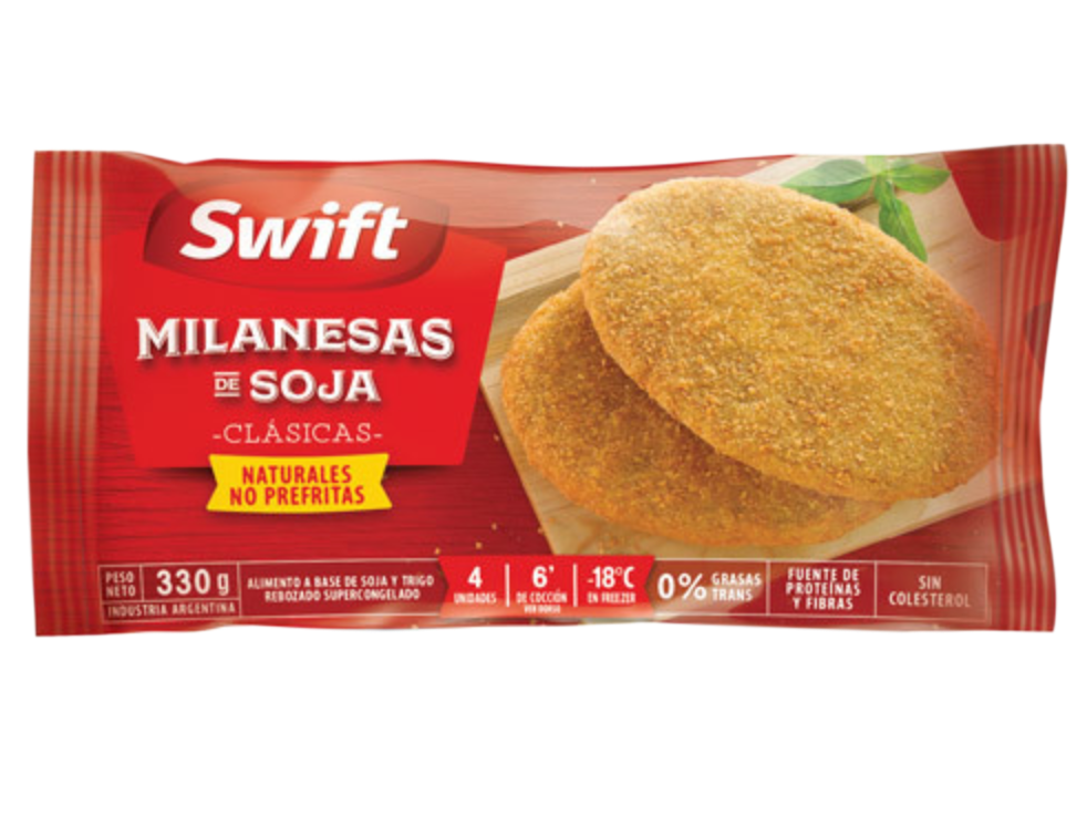 Milanesa de Soja SWIFT 4u