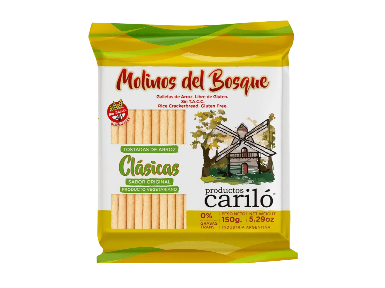 Molinos del Bosque Tostadas de Arroz Clasicas 150gr