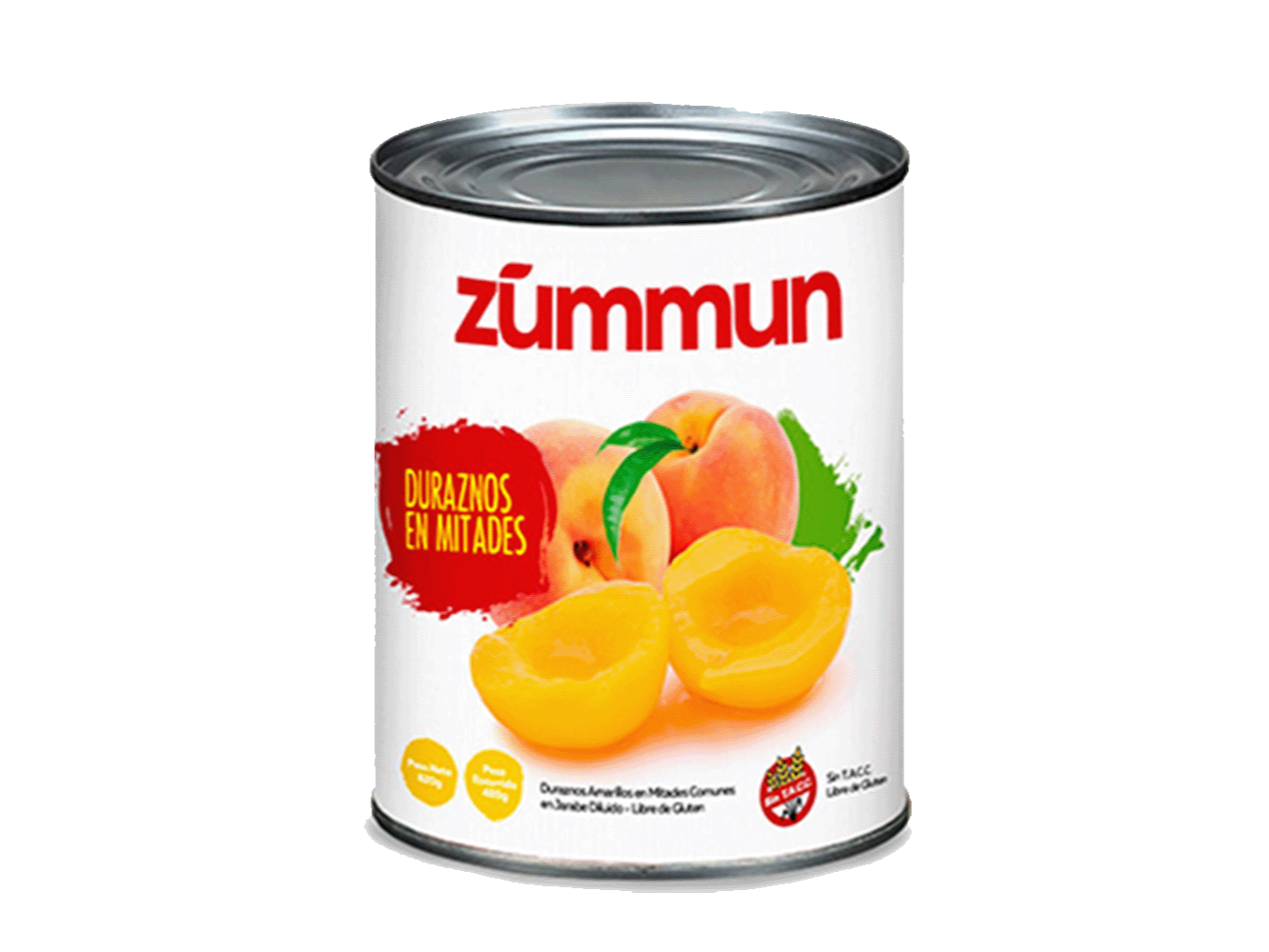 Durazno en Mitades ZUMMUN 820gr