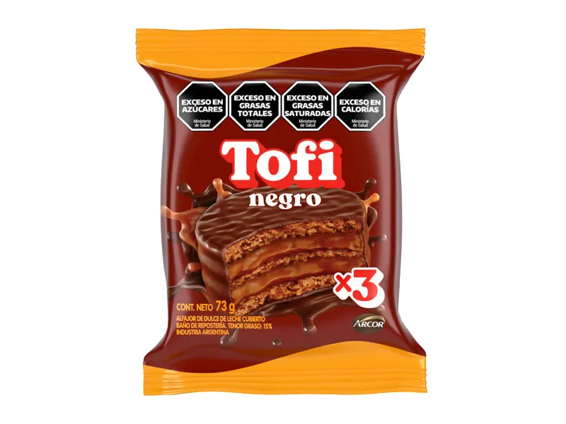 Alfajor TOFI Triple Negro 75gr