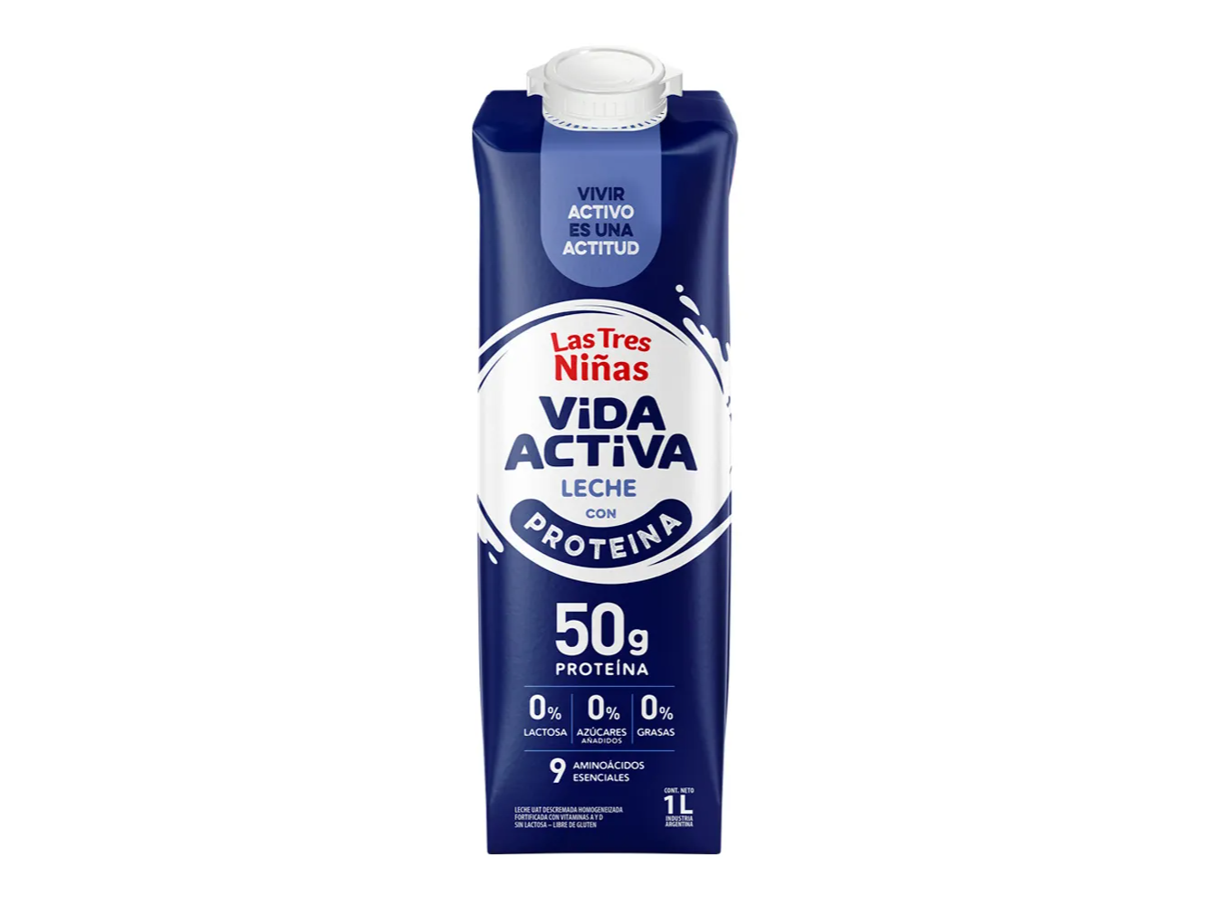 Leche LAS TRES NIÑAS 1L Proteina