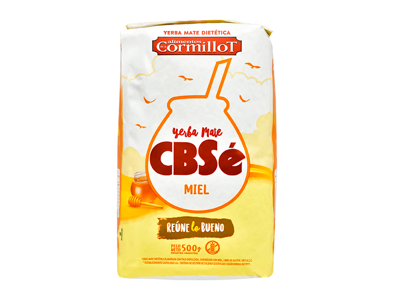 Yerba Mate CBSE Miel 500gr