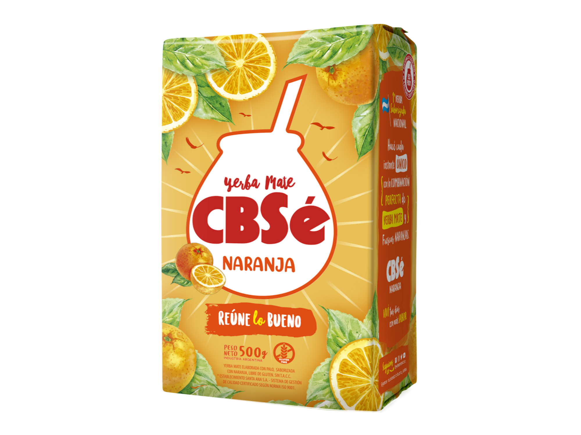 Yerba Mate CBSE Naranja 500gr